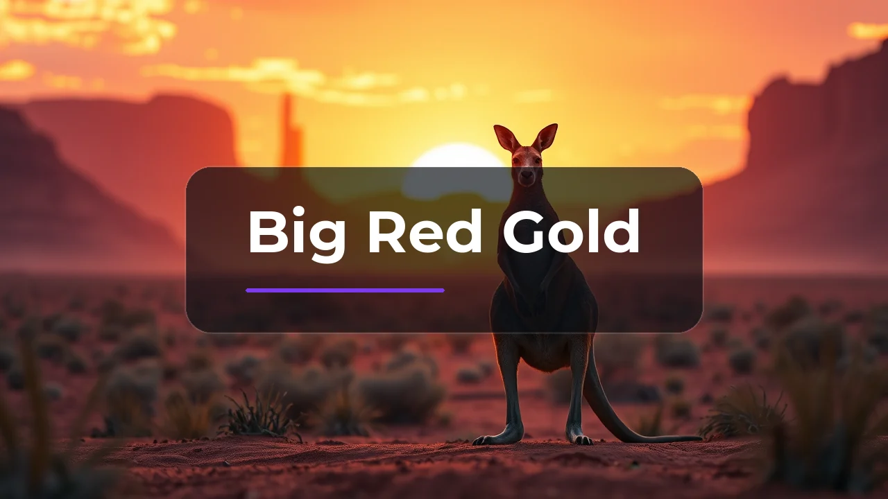 Big Red Gold key art